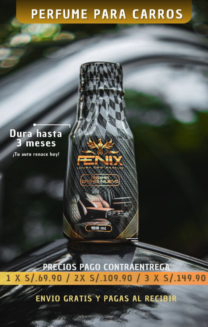 FENIX LUXURY™ - PERFUME PREMIUM PARA CARROS