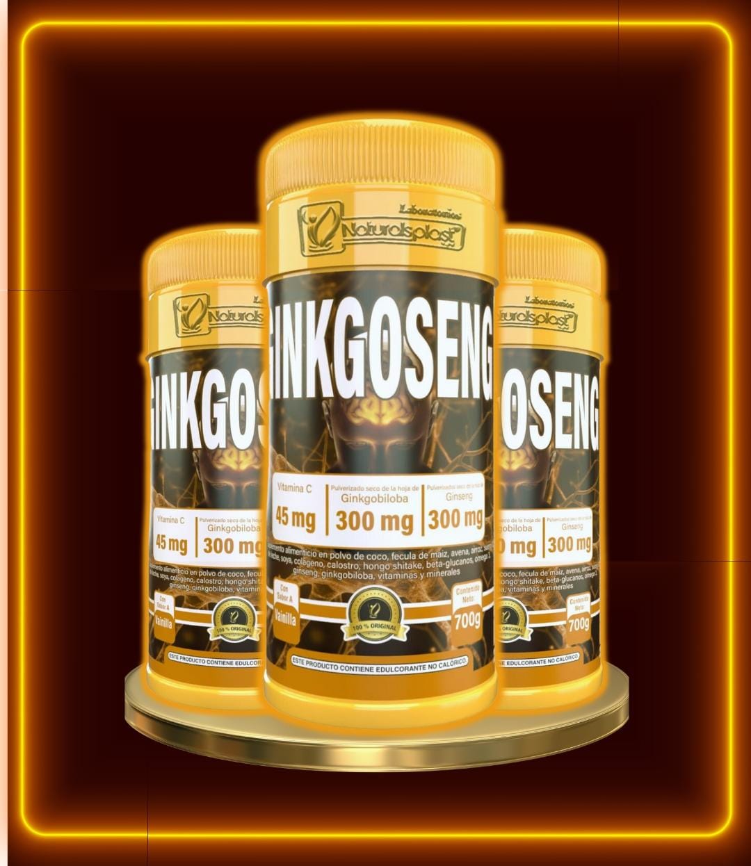 GINKGOSENG VITALY™- Suplemento Naturals 100% Original