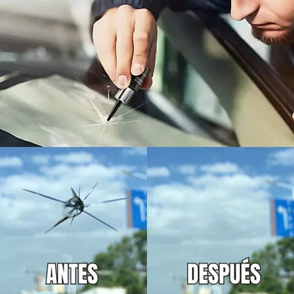 CristalCar Kit™ - Reparación de parabrisas y vidrios