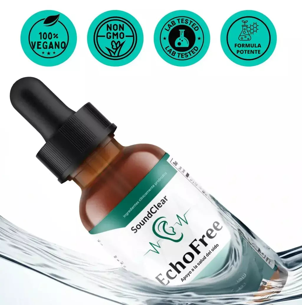 EchoFree™ Pro - Gotas para la Salud Auditiva 👂👂👂