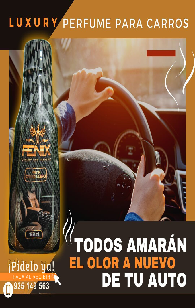 FENIX LUXURY™  - PERFUME PREMIUM PARA CARROS