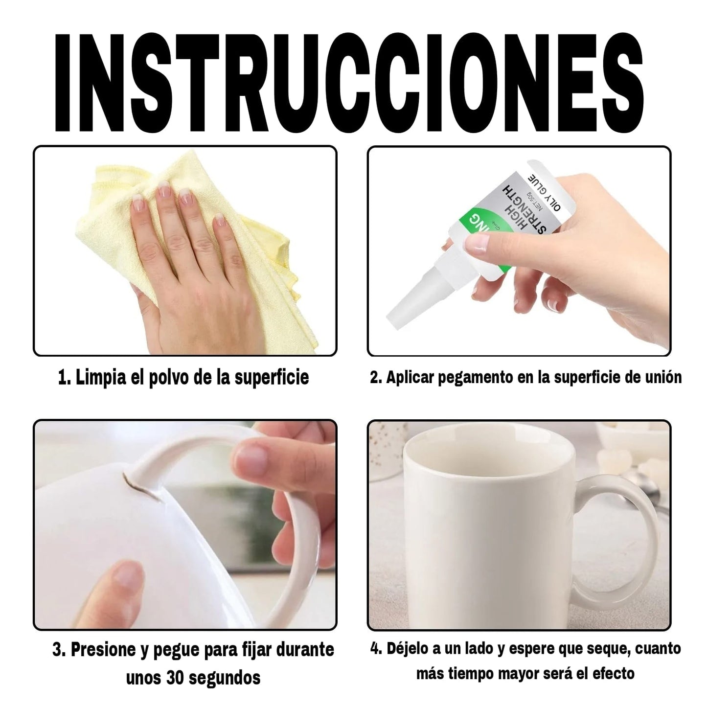 SUPER GLUE PRO™ - PEGANTE MULTIFUNCIONAL DE ALTA CALIDAD